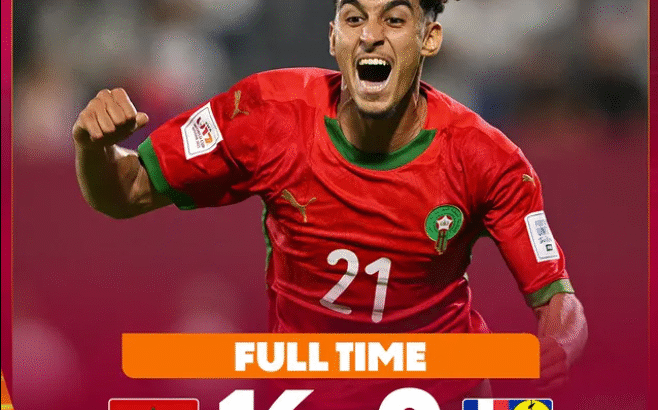 MAROC U17 CONTRE NOUVELLE CALEDONIE