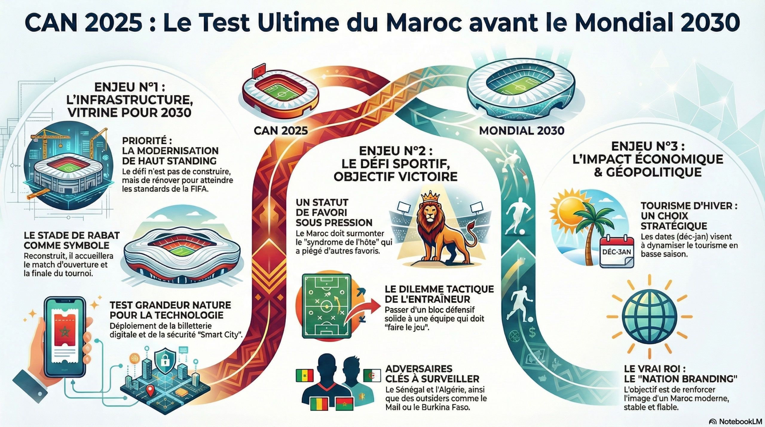 CAN 2025 au Maroc : Au-delà du Football, le Test Ultime avant le Mondial 2030