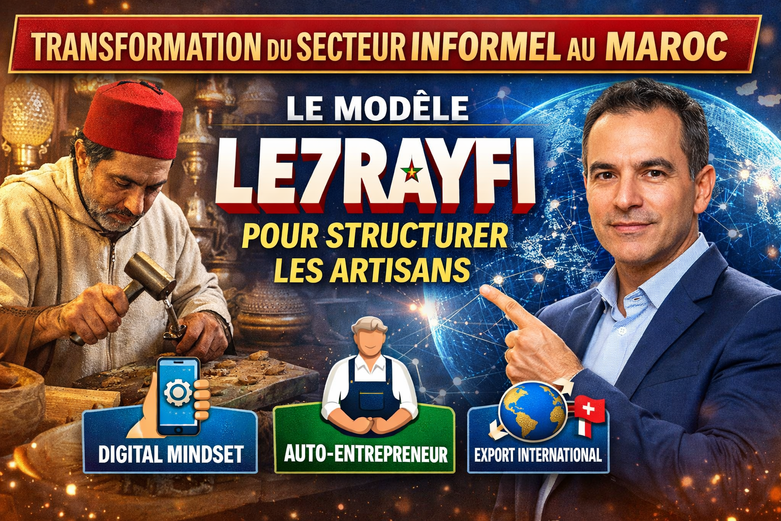 Stratégie de transformation du secteur informel vers l’entrepreneuriat structuré :